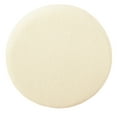 thumbnail image 3 of Round Upholstered top Ottoman on metal frame - Cream Faux Sheepskin, 3 of 5