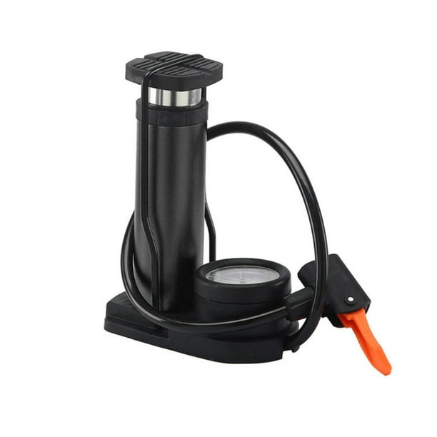 Portable Bicycle Tyre Inflator Foot Activated Floor Bike Pump with