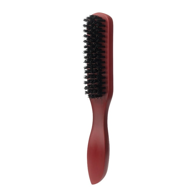 Cepillo de Jabalí Cepillo para Aplastar el Pelo Cepillo para Aplastar el Pelo para Mujeres y Hombres para Limpiar el Pelo y la Barba