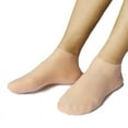 thumbnail image 1 of 1 Pair Moisturizing Socks High Elastic Non-slip SEBS Clear Foot Care Socks for Summer, 1 of 8