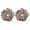 Coffee, variant on 2Pcs Hair Ties for Women, Soft Fabric Oversized Hair Ropes, Ruffled Design Back Head Bun Hair Bands, Hair Accessories for Daily Life School Office Parties Weddings