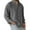 Gray_001, variant on Men's Casual Shirts Long Sleeve Button Down Loose Fit Summer Beach Tshirts Lightweight Comfy Stretch Untucked Lapel Tops with Pocket Army Green L