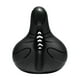 thumbnail image 4 of Asiento de bicicleta de repuesto, ancho, cómodo, impermeable, hueco en el centro, para interior y exterior. Negro, 4 of 9