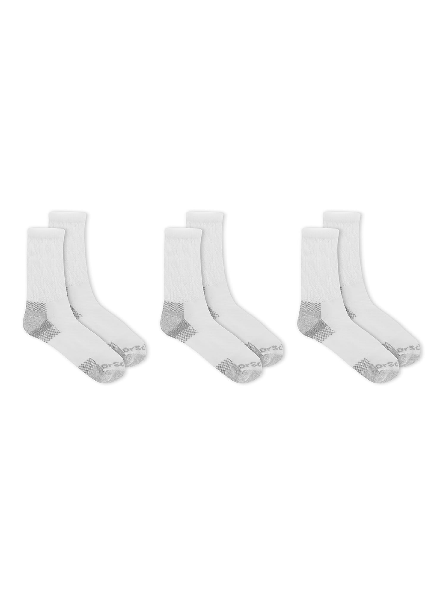 Dr. Scholl's Women's Advanced Relief Blister Guard Crew Socks, 3 Pack
