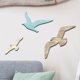 thumbnail image 4 of Seaside Home Estilo Mediterráneo 3 Piezas De Arte De Pared De Madera Con Gaviotas Para La Habitación, 4 of 8