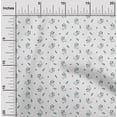 thumbnail image 2 of oneOone Cotton Jersey White Fabric Medical Quilting Supplies Print Sewing Fabric By The Yard 58 Inch Wide, 2 of 4