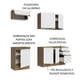 thumbnail image 4 of Cocina Integral MADESA 180cm Marrón/Blanco Glamy, 4 of 5