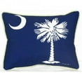 thumbnail image 1 of Betsy Drake HJ235 Coussin de Jeté Palmetto Moon - 16 x 20 Po., 1 of 1