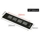 thumbnail image 2 of 50mm Cabinet Wardrobe Air Vent Grille Ventilation-Cover Wardrobes Shoe Cabinets Aluminium Rectangular Breathable Cooling Vent, 2 of 11