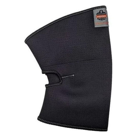 Ergodyne ProFlex 600 Single Layer Neoprene Knee Sleeve, Compression Fit Support for Joint Pain - Size: Small - 1 Each