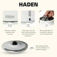 thumbnail image 3 of Open Box Haden Heritage 1.7 Liter Stainless Steel Retro Electric Tea Kettle, 3 of 9