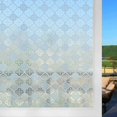 thumbnail image 1 of Privacy Window Film 30x200cm Adhesive Electrostatic Window Film Begonia Pattern Frosted Window Film Opaque UV Protection for Office Bedroom Living Room, 1 of 5