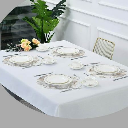 

Marble Ink Texture Background Round Placemats