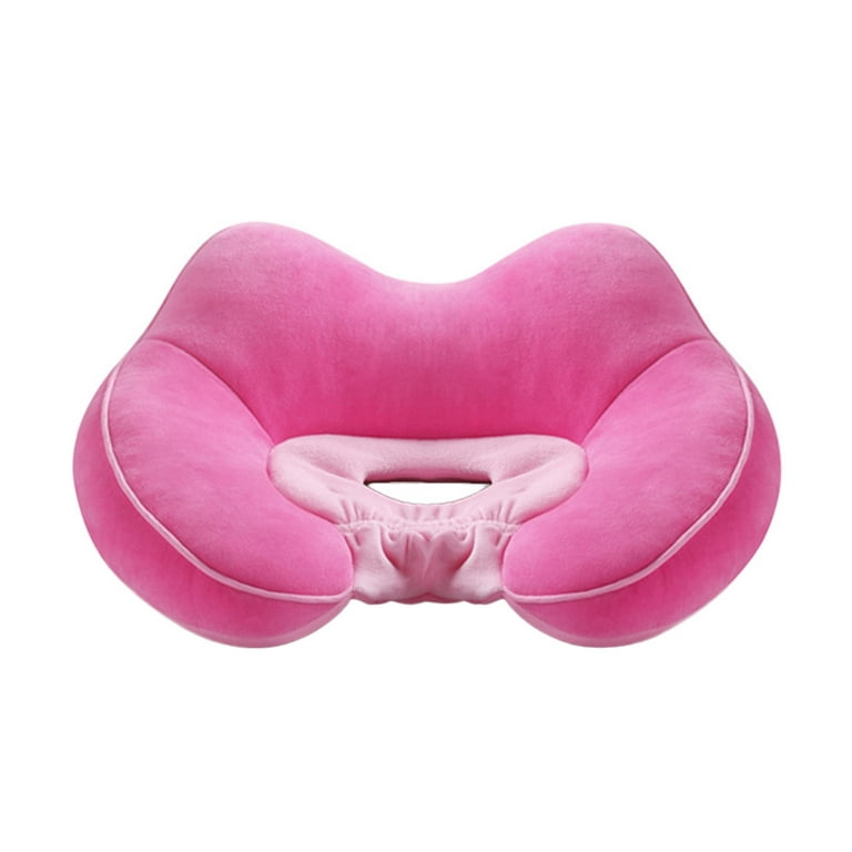Donut Tailbone Pillow Hemorrhoid Seat Cushion Pain Relief Hip Lifting  SliMMing for Prostate Coccyx Sciatica Regnancy Post Natal Orthopedic Surgery  Firm Pink 