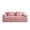 Pink, variant on Cloud Sectional Couch, Black Corduroy No-Assembly Loveseat for Small Spaces