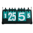 thumbnail image 3 of Marcador portátil abatible, marcador de mesa, marcador de mesa, marcador de puntuación, tarjetas de números de puntuación para tenis de mesa, voleibol, competiciones deportivas al aire libre, 3 of 7