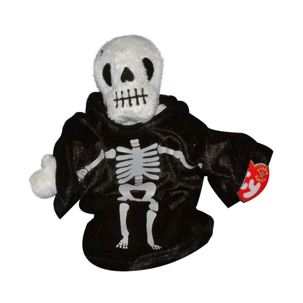 Ty Beanie Baby Creepers the Skeleton