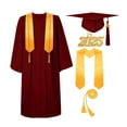 thumbnail image 2 of YWIYIUD 1 Set Graduation Tassel Cap and Gown 2026 Graduates Party Sets Practical and Durable Graduation Gifts Suitable or High School College and Postgraduate, 2 of 8
