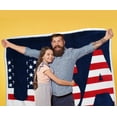 thumbnail image 7 of American Flag Sherpa Throw Blanket Polar Fleece, Super Cozy Warm TV Blankets for Bed or Couch Reversible 50" x 60", 7 of 7