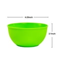 thumbnail image 2 of Youngever 9 Pack 10 Ounce Plastic Bowls, Kids Plastic Bowls, Set of 9 in 9 Assorted Colors, 2 of 4