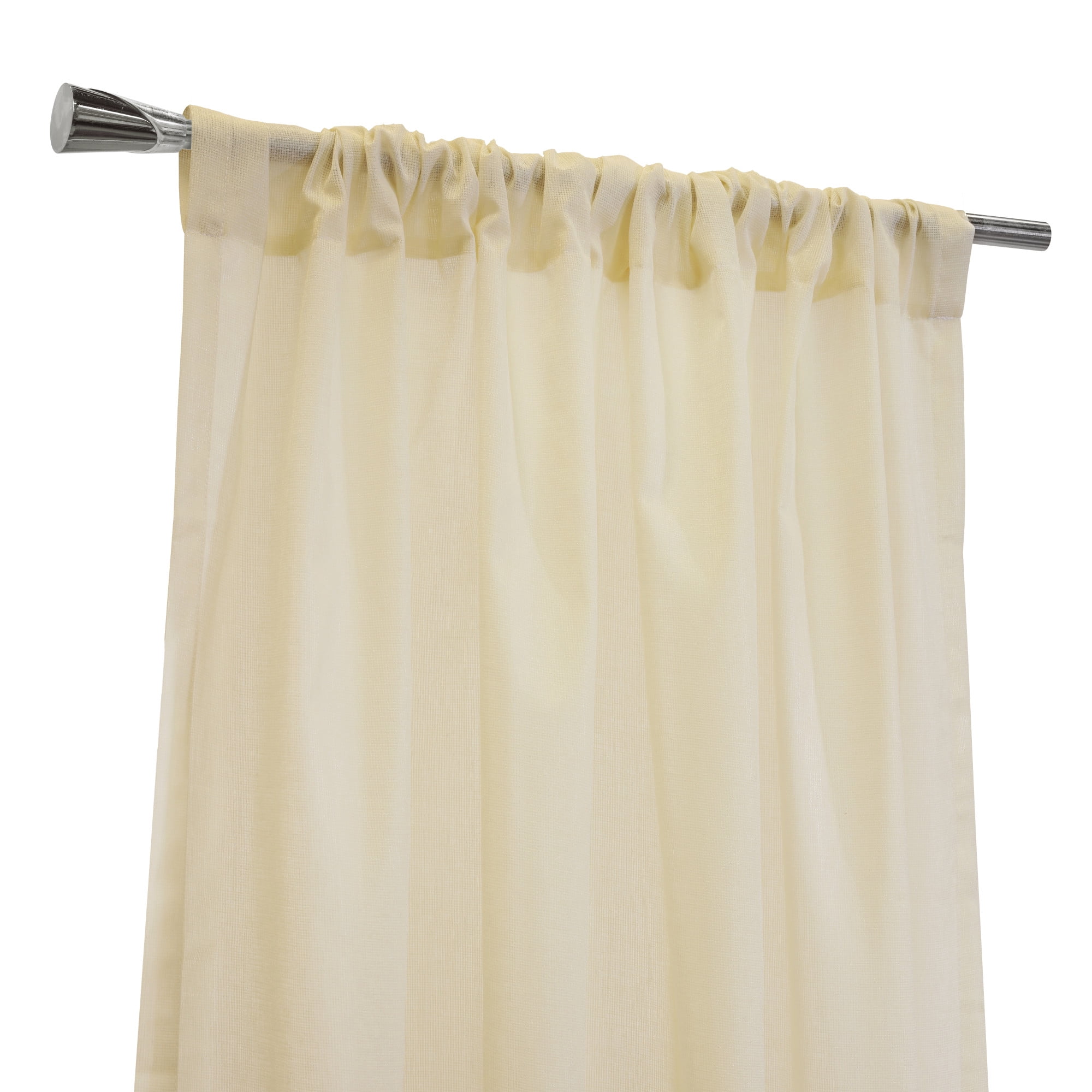 Commonwealth Thermasheer Weather Shield Insulated Pocket Top Panel - 50"x95" - Ivory