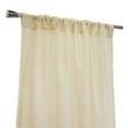 thumbnail image 6 of Whitney Insulated Energy-Saving Sheer Curtain 50" x 72" in Ivory, 6 of 6