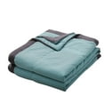 thumbnail image 3 of Cooling Blanket Lightweight Cooling Comforter, All-Season Cool Bed Blanket For Hot Sleepers, Night Sweaters, Twin Size 55X79Inch, Teal Dg, 3 of 3