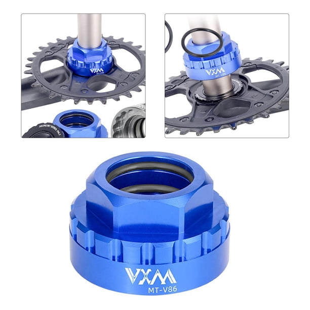Herramienta de instalación de extracción cadena de montaje directo frontal de 12 velocidades para bicicleta para M7100 M8100 M9100 Azul Soledad Eliminación de platos
