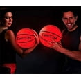 thumbnail image 4 of OMOTIYA LED Light Up Basketball – Size 7 Glowing Basketball with Pump Batteries, Glow in The Dark Basketball, Official Size Night Ball for Indoor and Outdoor, Orange, 4 of 12
