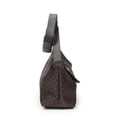 thumbnail image 4 of Pre-Owned Gucci Brown Large Flap Messenger Shoulder bag Monogrammed Nylon Canvas, 4 of 10