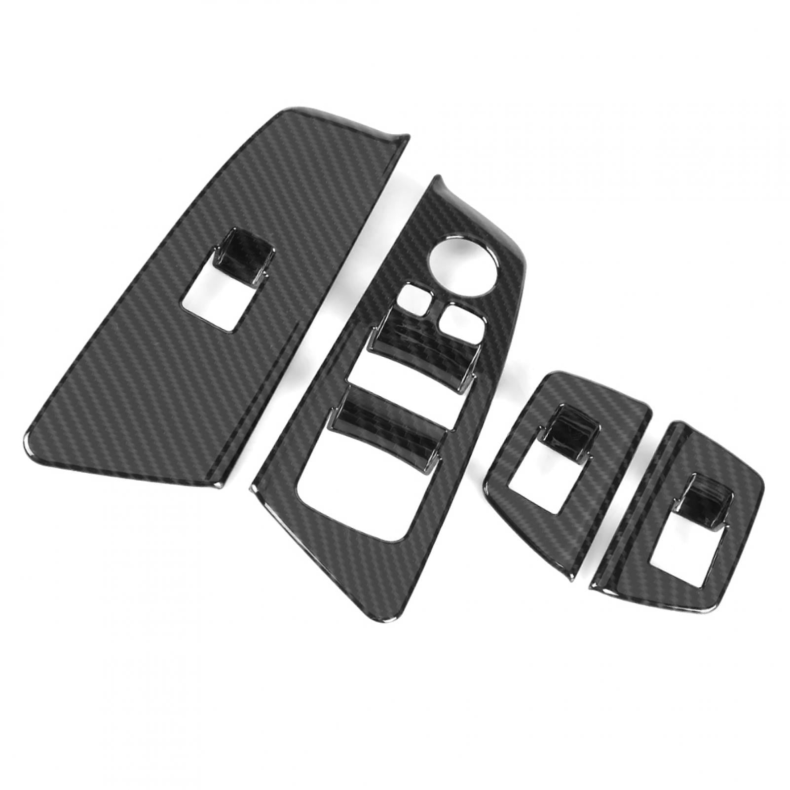 Window Switch Button Trim, Durability Window Button Cover Trim Easy Use