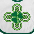 thumbnail image 4 of Inktastic St Patricks Day Shamrock Irish Boys or Girls Baby Bib, 4 of 4
