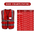 thumbnail image 3 of A-SAFETY 21 colors High Visibility Reflective Work Safety Vest（XS-8XL), 3 of 9