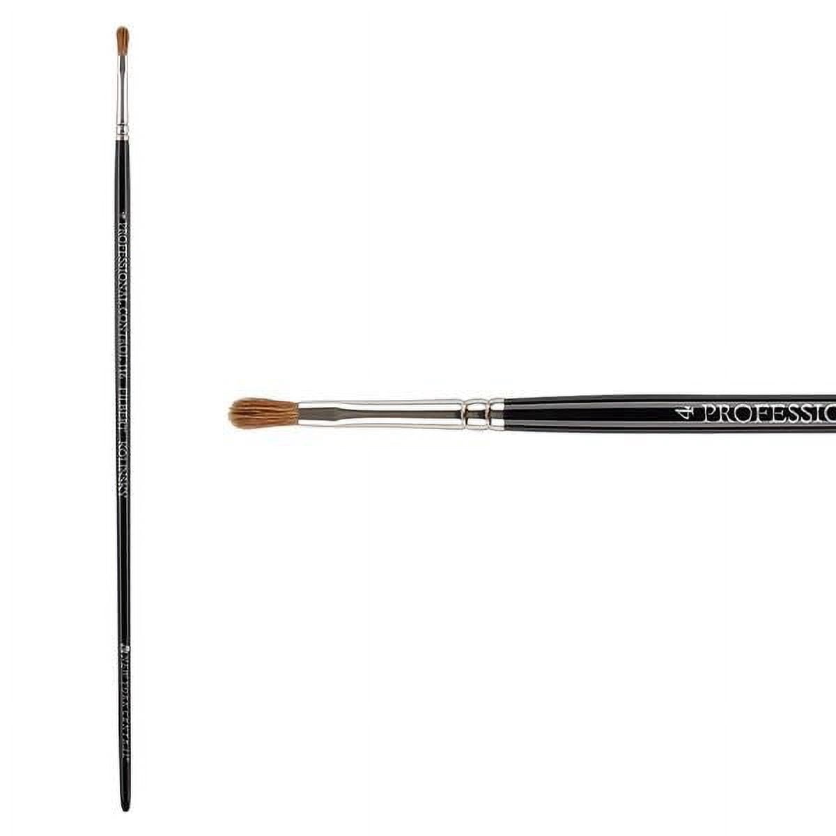 New York Central Professional Control Oil Brushes - Luxury Professional Brushes for Oil Paint, Artists, Superior Control, & More! - [Kolinsky Sable Almond Filbert - Size 4]
