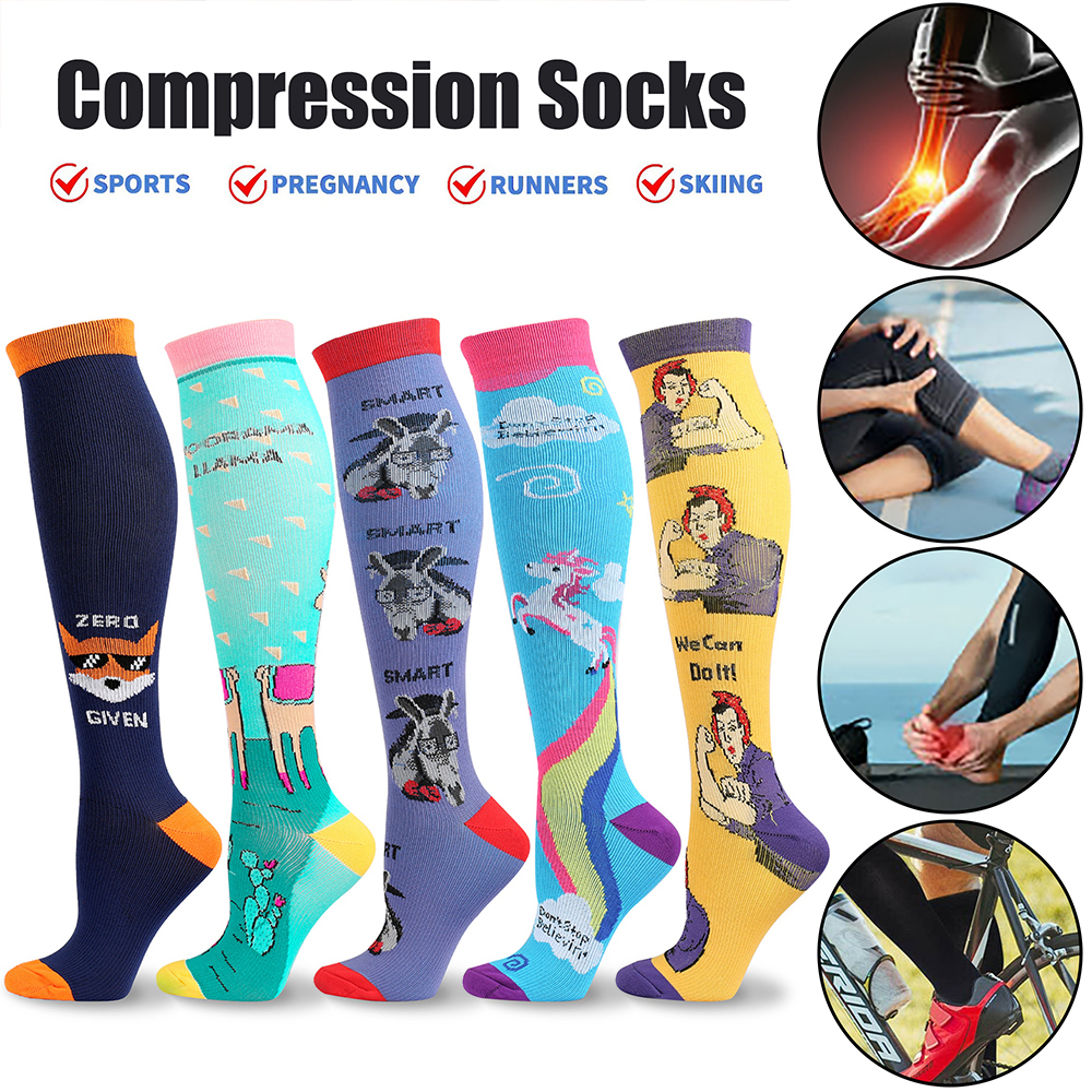 Yipa 2030 mmHg Compression Socks Graduated Support Socks, Athletic