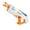 White, variant on Electric Water Blaster for Kids & Adults with Automatic Self-Refill Nozzle & Modular Waterproof Battery – Long Range Water Toys with LED Flashing Lights, Made with High-Grade ABS & Designed