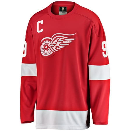 Men's Fanatics Branded Gordie Howe Red Detroit Red Wings Premier Breakaway Retired Player Jersey