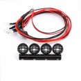 thumbnail image 3 of 1:18 Simulation Mesh Off-Road RC RC Car DIY Upgrade Accessories Luggage Rack Spotlights, 3 of 5