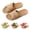 Khaki, variant on Linen Woven Cross-Strap Slide Sandals Breathable Non-slip Indoor Outdoor Summer Casual Slippers Watermelon Red 40