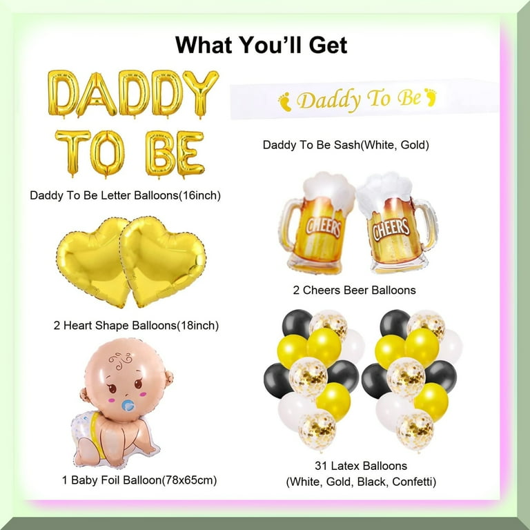 Daddy fashion baby shower ideas