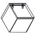 thumbnail image 4 of Estante para plantas, estantes hexagonales, estantes hexagonales forjados simples, estante colgante, artesanía superior, 4 of 14