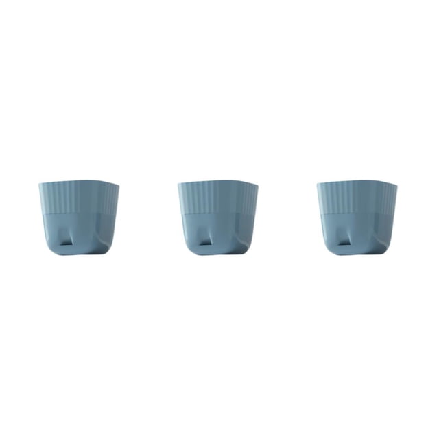 Wosthever Maceta Agujeros Bandejas Maceta Plantas de interior Macetas Transpirable Conveniente Simple Hogar Sala de estar Bonsai Business Blue L Type1 NO1