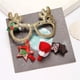 thumbnail image 4 of Ganfancp Christmas Holiday Cute Hairpin Glasses Set Girls Kids Hairpin Eyeglasses Frames Set School Party Costume Accessories For School Party Ofertas Del Día Liquidación 1*Montura de Gafas, 3*Horqui, 4 of 6