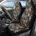 thumbnail image 2 of XYZCANDO Southwestern Geometric Pattern Car Front Seat Cover for Woman Breathable Car Seat Covers Anti-Slip Non-Slip, for Sedan Vehicle SUV, 2 of 10