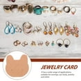 thumbnail image 3 of WHAMVOX  200 Pcs Jewelry Packaging Card Display Retail Earring Cards, 3 of 8