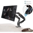 thumbnail image 5 of Dual Monitor Desk Mount Stand Full Motion Swivel Computer Monitor Arm for Two Screens 17-27 Inch with 4.4~19.8lbs Load Capacity for Each Display F160, 5 of 5