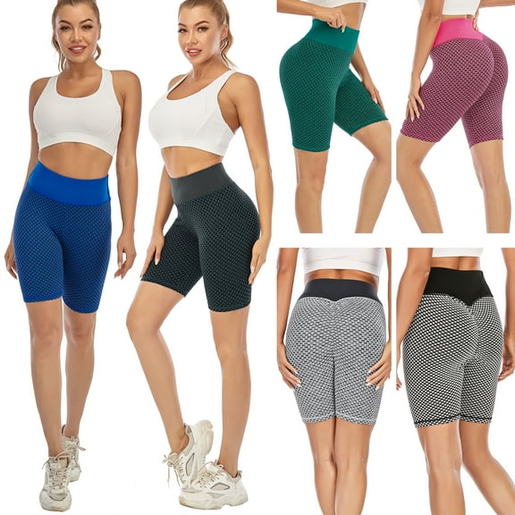 Women's Workout Running Shorts Seamless Gym Clothes Five-point Yoga Sport Wear for Hip-hop Dance Yoga Rope Skipping Fishing Shuttlecock Kicking