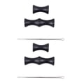 thumbnail image 1 of Visland 2 Pairs Bowstring Finger Savers Soft Silicone Archery Recurve Finger Guard Fast Rebound Secure Arrow Positioning Archery Roller, 1 of 8