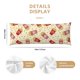 thumbnail image 3 of Fotbe Cartoon Popcorn Funda para Almohada Corporal con Diseño, Funda de Microfibra Ultrasuave de 20x54 Pulgadas, Ropa de Cama Elegante, 3 of 7