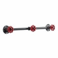 thumbnail image 3 of Furniture of America Margon Industrial Metal 3-Hook Coat Rack in Sand Black, 3 of 7
